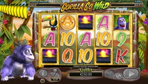 NextGenGamingin tuotantoa oleva Gorilla Go Wild slotti