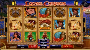 Loose Cannon kolikkopeli