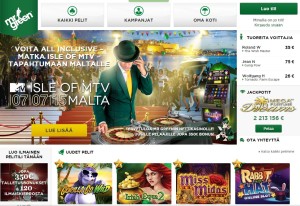 Mr.Green nettikasinon aula