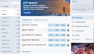 Nordicbet vedonlyönti