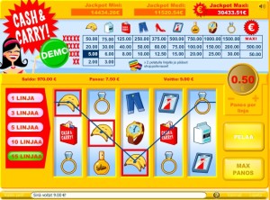 Cash&Carry jackpot-slotti