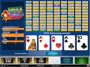 joker poker multihand