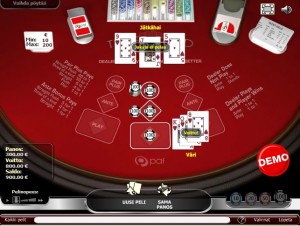 Kolmen kortin pokeri