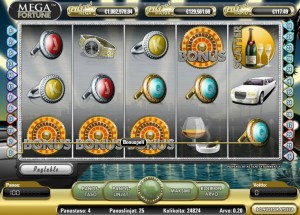 Mega Fortune jackpot slotti